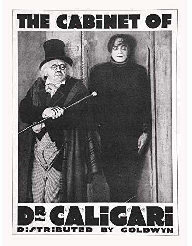 Fabulous Plakat Alte Serien Poster das Kabinett des Dr. Caligari Theater Retro Vintage 61x90cm