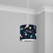 Space Adventure Rocket and Planets Ceiling Lampshade Lightshade for Nursery - 20cm x 18.5cm