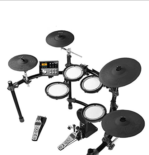 Keshuo Tambor Eléctrico De Pantalla Completa Profesional Adulto Tambor Eléctrico Instrumento De Percusión Batería Electrónica Musical