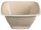 Tessera Bio Products QS1250 - Ensaladera cuadrada de caña de azúcar, color beige, capacidad de 1250 ml, 75 unidades