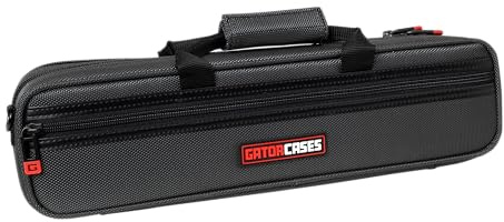 Gator Cases Adagio Pro Series Lightweight Case for B/C-Foot Flute; (GL-FLUTE-23)