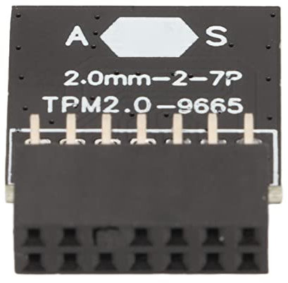 ASUS TPM 2.0 Module for Win11 - LPC 14 Pin Encrypted Board - 2x7P TPM 2.0 PCB Board for Computer Motherboard