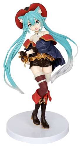 Ksopsdey Hatsunes Actionfigur Mikus,20cm Mikus Figuren Statue,PVC Statue Modell Sammlerstücke Heimdekoration Ornamente Kinder Spielzeug Puppe Geschenke für Kinder Anime-Fans