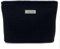 Torytoe Kosmetiktasche, Kulturtasche Segeltuch Mäppchen Make Up Schminktasche Gewebt Kariert Waschtasche Travel Cosmetic Organizer Kulturbeutel Kosmetikbeutel Reisen Kulturtasche für Damen, Schwarz