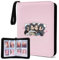 Swico Remado Kpop Merch Photocard Binder Cute 400 Pockets Photocard Holder Book with Sleeves Black and Pink Gift for Blink