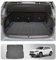 SHAOHAO kompatibel mit BMW X1 iX1 U11 2022 2023 2024 Auto Stiefel Schutz Matte Kofferraum Schutzmatte Auto Zubehör Stamm Stiefel Matten Pad Innen Wasserdicht Verschleißfest X1 U11 2024