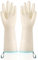 Pwocvoe Washing Up Gloves Household Rubber Gloves, 1 Pair Cleaning Gloves Reusable Dishwashing Cleaning Gloves Non Slip Bathroom and Kitchen Gloves Medium for Dishwashing, Laundry