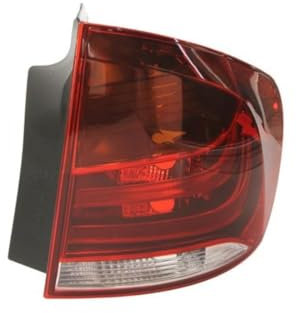 EDA PREMIUM auto Rückleuchte, Rücklicht, Heckleuchte Rechts 63212990110 passend für BMW X1 E84 2009-2015, außen, Led, ECE
