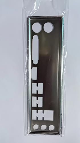 SONXIAVIVO I/O IO Shield Motherboard Backplate Chassis Blank Replacement for MSI B450M-A PRO MAX Motherboard Rear Baffle