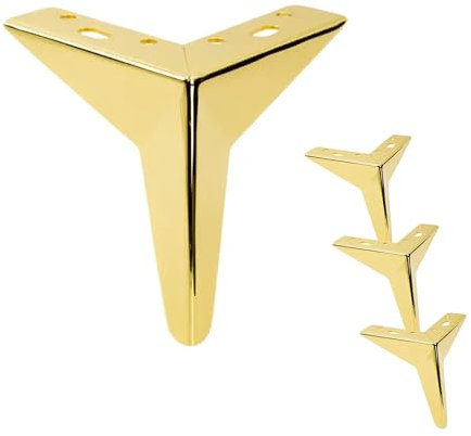 Komodee Möbelfüße Gold 13 cm