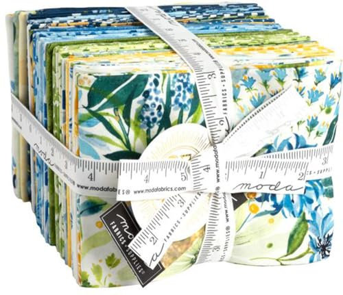 Create Joy Project Moda Fabrics 39820AB Sonnenschein und blauer Himmel, 32 Stoffe, 2 Paneele