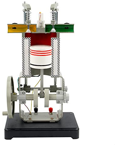 Lxwyq Gasoline Engine Model - Small Fuel Engine Engine - Four-stroke Internal Combustion Engine Model - Physics Experiment Equipment -Teaching Equipment