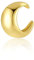 ALEXCRAFT Breit Ear Cuff Gold Wasserfest Ohrringe Fake Conch-Piercing Helix Knorpel Ohrmanschette Ohne Ohrloch Wickelohrring Fakepircings Ohr Cuffs Ohrklemme für Frauen Freundin Mama