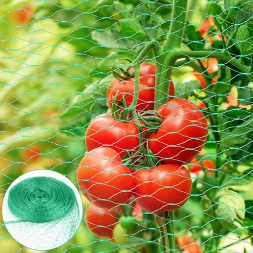 Vogelschutznetz, 4 x 10 M Vogelnetz Engmaschig, Teichnetz, Gartennetz, Vogelnetz, Laubnetz, Volierennetz, Obstbaumnetz, Pflanzenschutznetz, Reihernetz, Taubennetz, Pflanzennetz