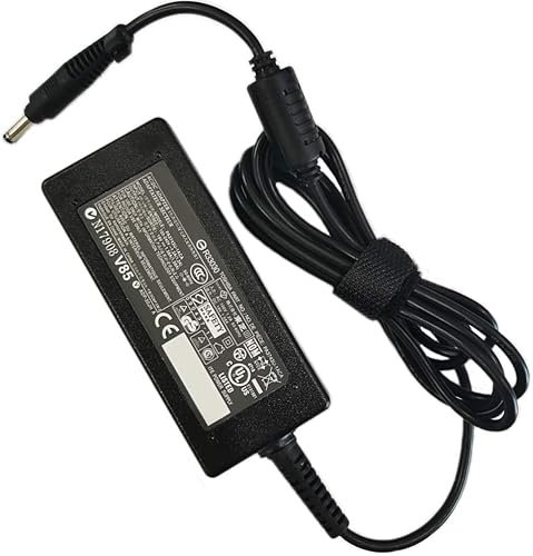 JCEQNVWL 19V 1.58A 30W PA3743U-1ACA Laptop Charger AC Adapter Compatible for Toshiba Mini NB200 NB205 NB250 NB255 (4.0 x 1.7 mm)