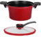 Healifty Multifunctional Pressure Cooker with Lid Non Stick Soup Pot for Household Cooking for Stewing Slow Cooking for Family Meals