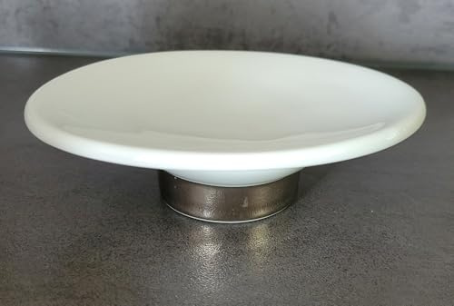 Kleine Wolke Accessoires Viva Silver Weiss/Silber Seifenschale