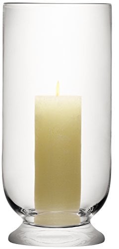 LSA International Terrace Sturmlaterne, Clear, 40 cm