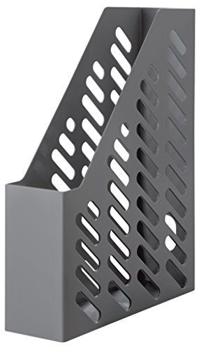 HAN Stehsammler KLASSIK – 1 STÜCK, moderner Stehsammler im zeitgemäßen Design. Funktional, hochwertig und schick bis Format DIN A4/C4, dunkelgrau, 1601-191