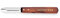 Pelador Nogent 1 filo de madera con 3 estrellas, cocina francesa, acero inoxidable