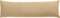 Erwin Müller Seitenschläferkissenbezug Single-Jersey Murnau - beige Größe 40x140 - bügelfrei, strapazierstark, elastisch, mit Reißverschluss