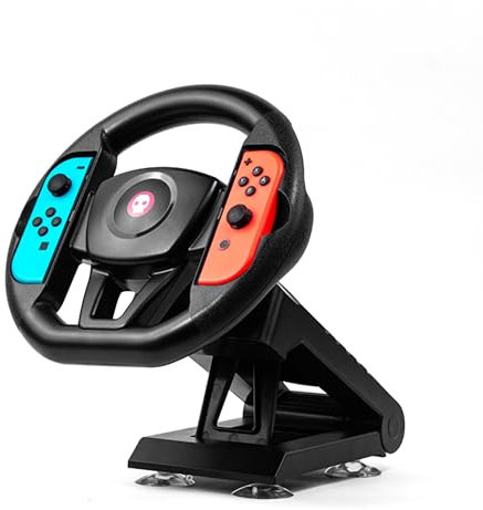 Numskull Soporte de Volante para Mesa con Joy-Con para Nintendo Switch y Modelo OLED 2021 - Accesorio de Volante para Switch