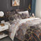 Dencalleus Bettwäsche-Set Geometrisch, 1 x Bettbezug 220x240 cm mit 2 x Kissenbezügen 50x70 cm, Weiche Bedding Set 3teilig Kuschelige Bettwäsche Set mit Reißverschluss, Hellgrau Grau