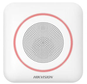 Hikvision Innensirene mit Blitz, Rot