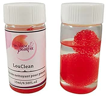 LouClean Nettoyant pour Pince Professionnel - Nettoie les Résidus et Colle sur les Pinces à Extensions de Cils et Pinces à Épiler - Marque Française (15ml)