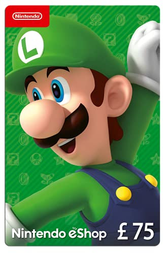 Nintendo eShop Card | 75 GBP voucher | Download Code | UK only | Switch
