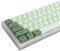 Ussixchare Set di 122 copritasti da gioco verdi con profilo XDA, in PBT, sublimazione del colore, configurazione ANSI, per tastiera MX (matcha, inglese)