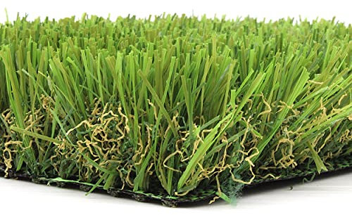 DESHOME - Kunstrasen für den Außen- und Innenbereich 2 qm Dicke 37 mm Rolle Kunstrasen für den Außenbereich