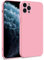 MyGadget Hülle kompatibel mit iPhone 11 Pro Max - Zweilagige Handyhülle mit Kameraschutz - Cover mit Innenfutter & Silikon außen - Rosa