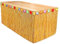 gvivej Hawaii Tischröcke, Hawaii Party Dekoration mit Mehrfarbe Blumen, 275 x 60cm, Gold