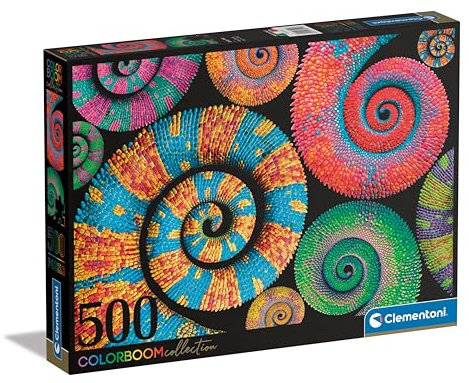 Clementoni Curly Tails Puzzle 500 Teile - Puzzle 500 Teile Kinder & Erwachsene in 49 x 36 cm - Kinder Puzzle von Clementoni 35519