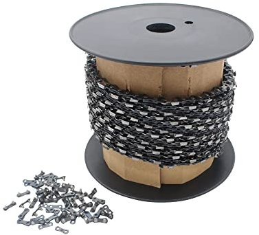 SECURA Kettenrolle 0.325 1,3 mit 1840 Treibglieder Vollmeißel Sägekette für Kettensäge