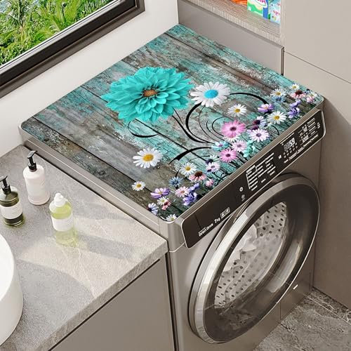Tapis De Dessus De Machine à Laver Housse De Protection Machine à Laver Silicone Machine à Lavertapis Top Mat Cover Pour Machines à Laver SèChe-Linge Cuisine Salle De Bain (Color 2,40x50 cm)