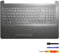 Table-King Tastiera di ricambio senza retroilluminazione per HP 15-BS 15-BW 250 G6 255 G6 con coperchio lucido C, con touchpad