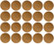 cyclingcolors 20x Abdeckkappen für Torx T25 Schrauben Schraubenabdeckung Schraubenkappen Zierkappen Kunststoff, Buche (Buk)
