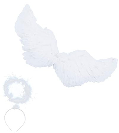 LIFKOME Engelsflügel Kostüm Kinder Feder Flügel Basteln Flügel Satz Für Party Geburtstag Tanz Performance Cosplay Requisiten