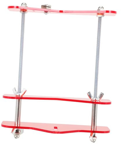 LALAFINA Bier Schneidegerät Für Glasflaschen Bügelverschlussflaschen Bierflasche Flaschen- Wein Glasflaschenschneider Glasflaschen Dekoration Flaschenglasmaschine Flaschenschneidegerät Acryl Rot