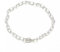 10 Silver Tone Iron Cross Chain Bracelets Blanks 18 Gauge w/Lobster Clasp 8.2-default