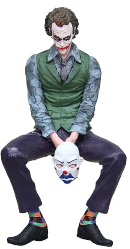 Xinchangda Heath Ledger Figur sitzende Pose Statue 16 cm Anime Figur Heath Ledger Actionfigur Modelle Desktop Dekoration Sammlerstücke Geschenk