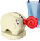 Toothpaste Squeezer - Elephant Design Tube Roller | Manual Cream Wringer with Handles, Reusable Toothpaste Holder, Pump Dispenser Stand for Saving Cream