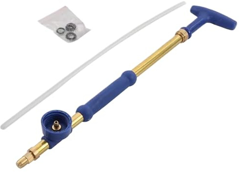 Spruzzatore portatile portatile a mano con pompa ad alta pressione, spruzzatore multifunzione da giardino, in acciaio, 37 x 6,5 cm, per giardinaggio, pulizia, alimenti per piante