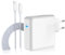Caricatore USB C 96w, Adattatore di alimentazione per computer portatile,Per MacBook Pro 16/15/14/13 pollici,MacBook Air 2018-2020, iPad Pro 12.9/11 pollici, Caricabatterie Rapido