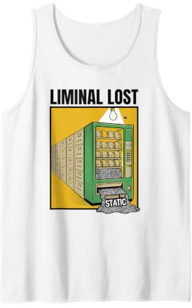 Liminal Lost Consume The Static Limbo Automat Humor Tank Top