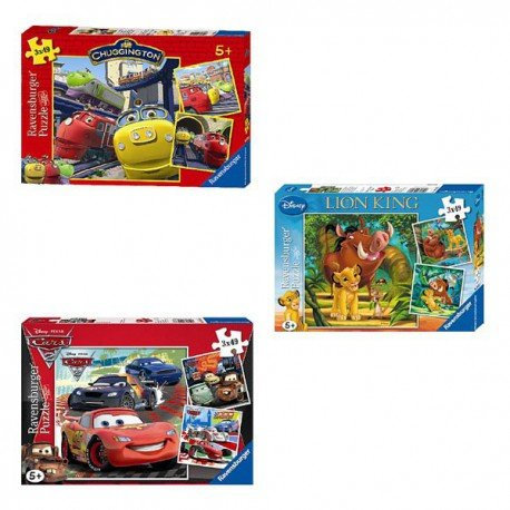 Lustige Tiere - Minipuzzles 54 Teile