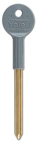 YALE YALPM444KB Llave para Perno de Seguridad de Puerta, Gris, Pack de 1, Set de 6 Piezas