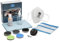 Glass Polish 28002 xNet Do-it-Yourself-Kit zur Entfernung von Glaskratzern für alle Glasoberflächen – Ø 50 mm mit Bohraufsatz